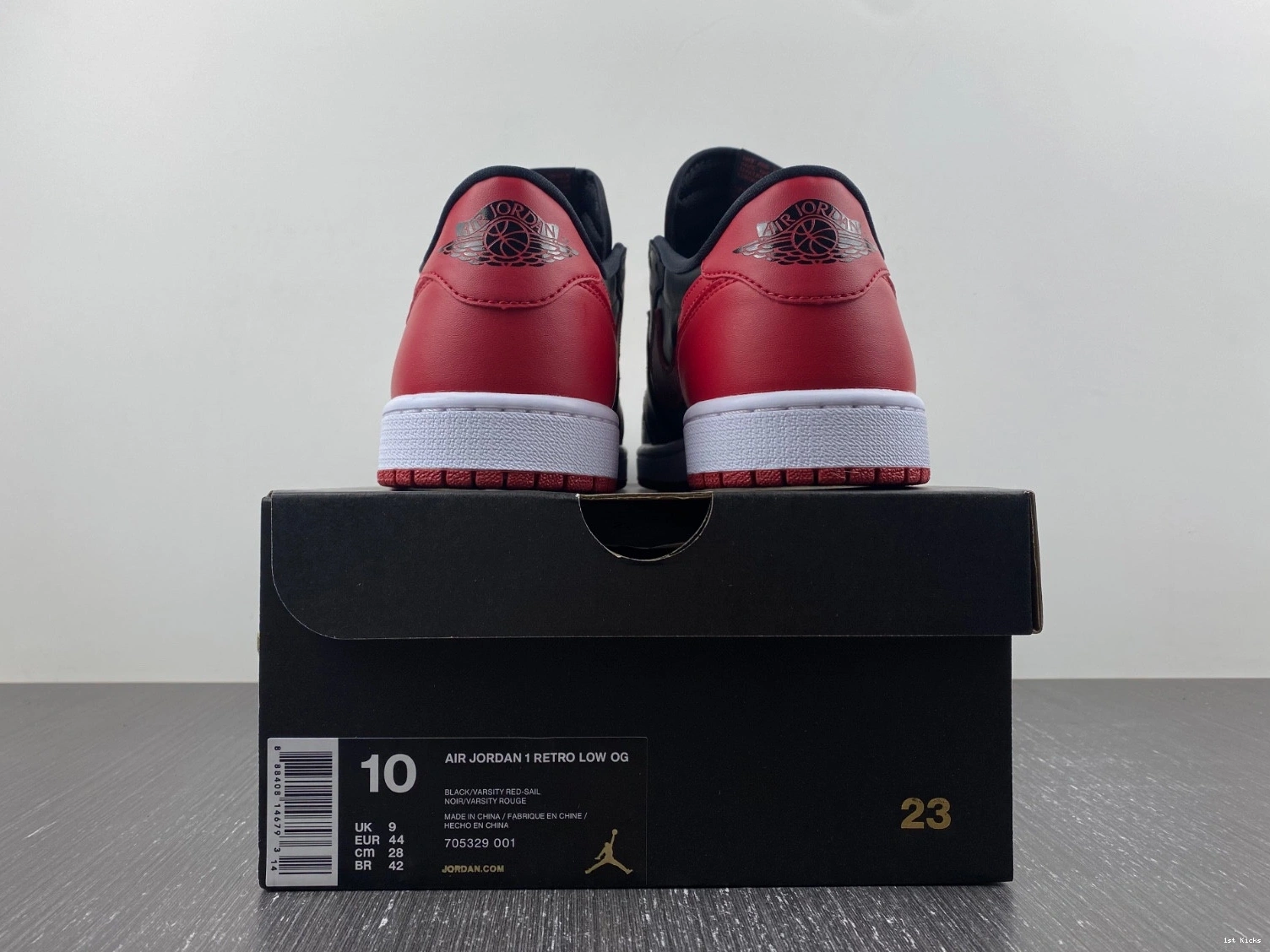 1 (2015) Low Jordan 705329-001 Bred - Retro 0207